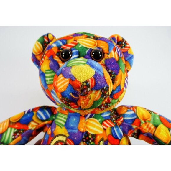 Candy Crush Teddy Bear Plush 2014 King Stuffed Animal Colorful - Picture 3 of 3